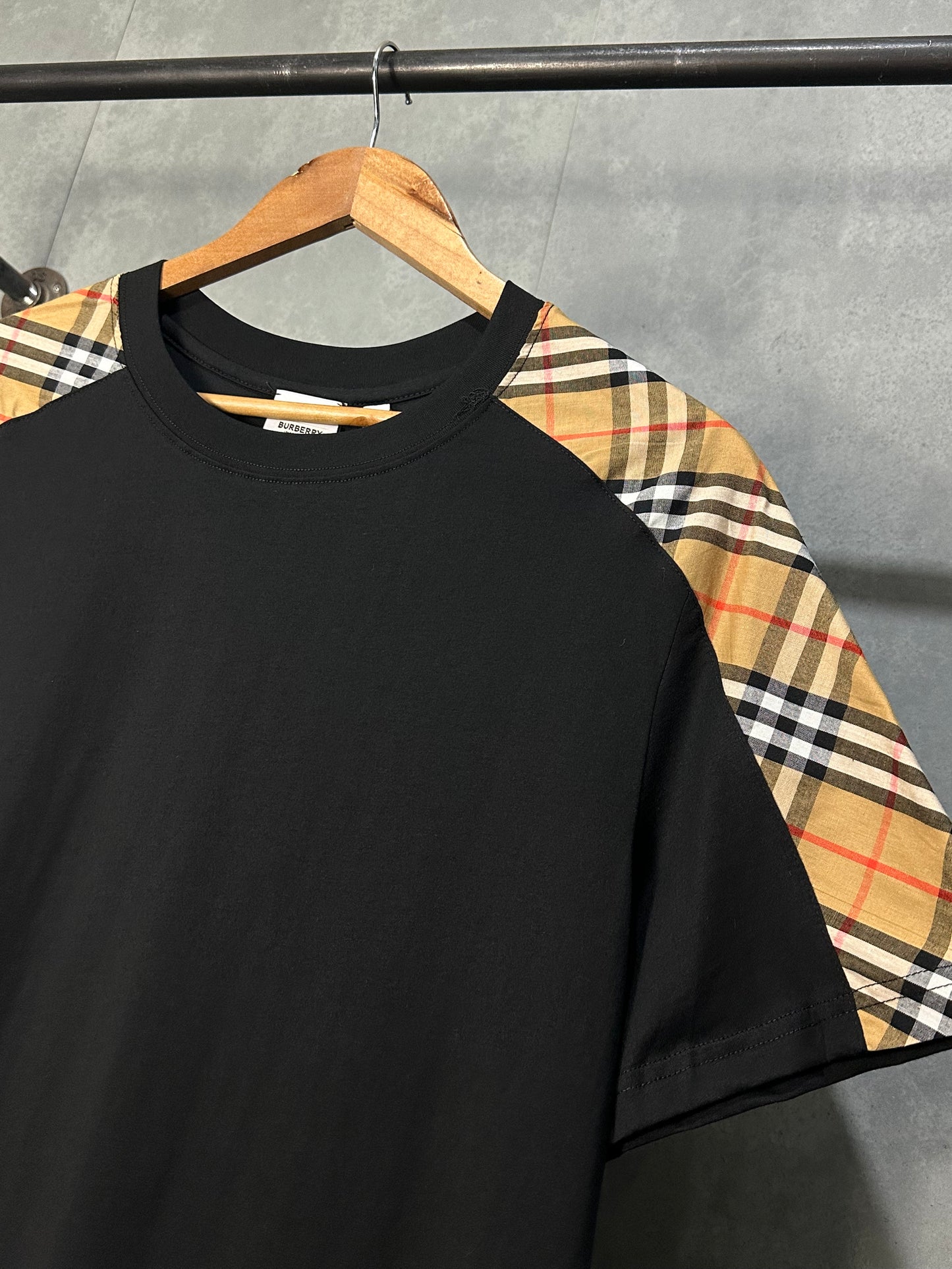 Burberry Vintage Check Sleeve T-Shirt