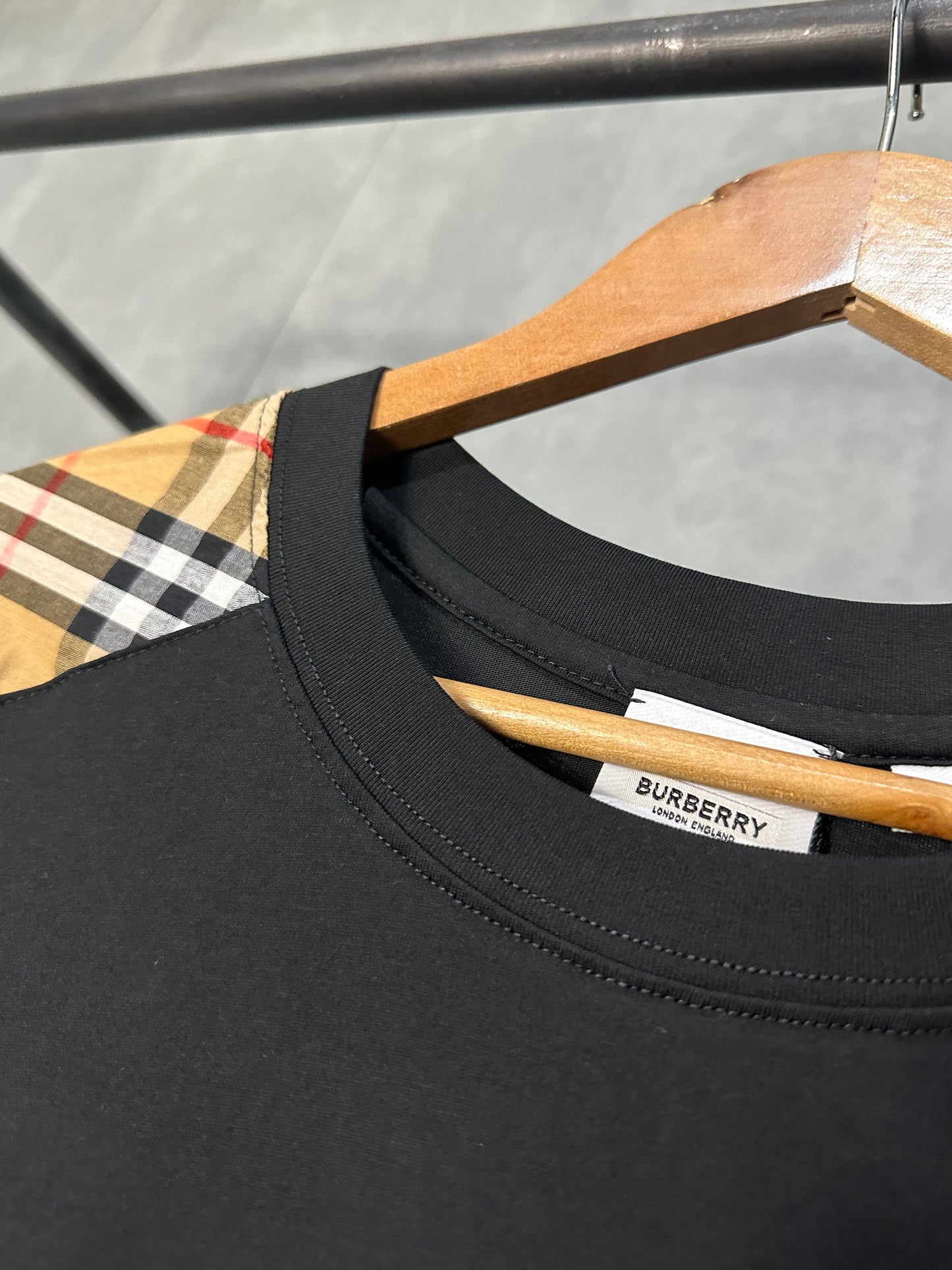 Burberry Vintage Check Sleeve T-Shirt