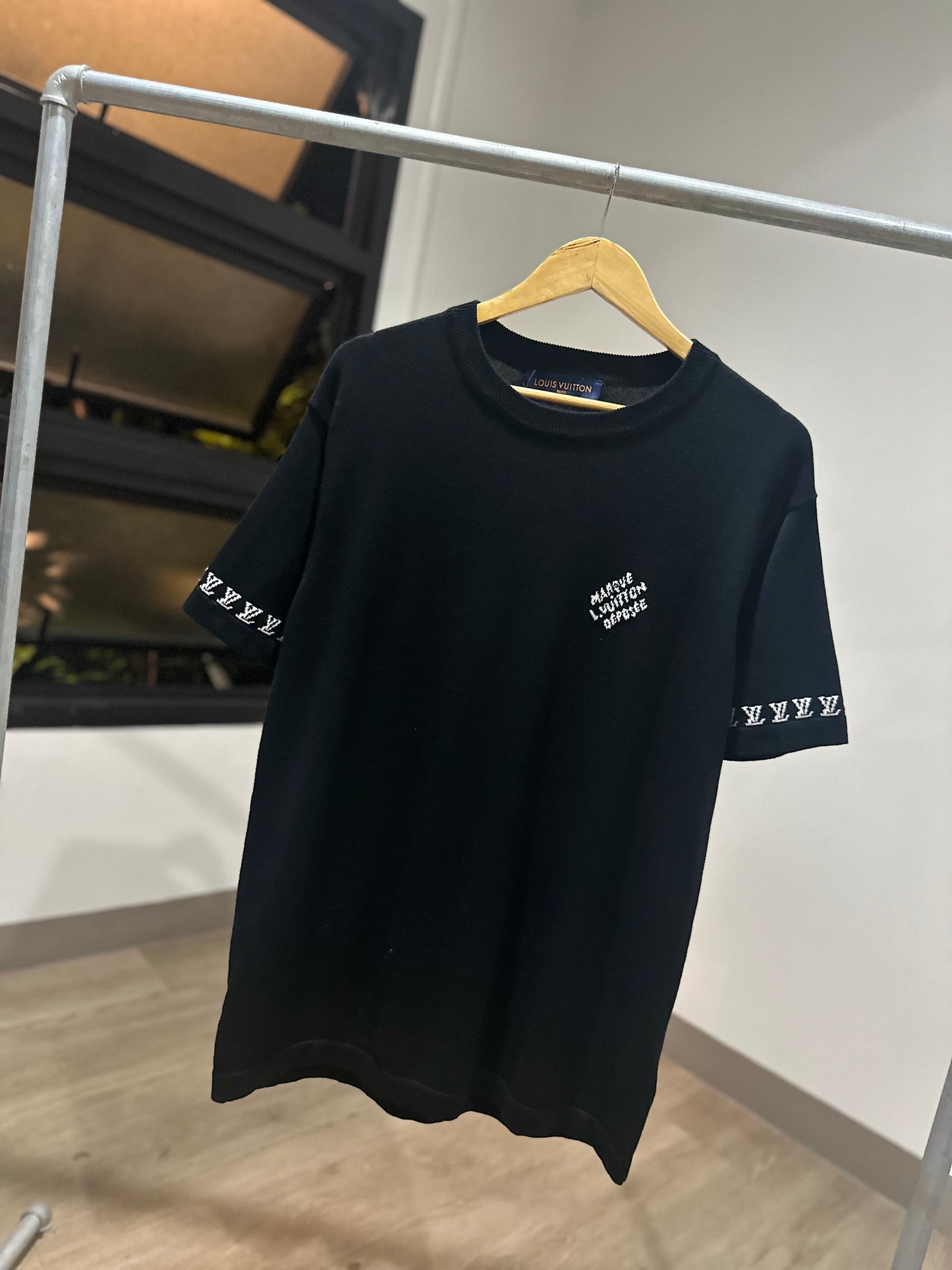 Louis Vuitton Short-Sleeved Cotton Crewneck