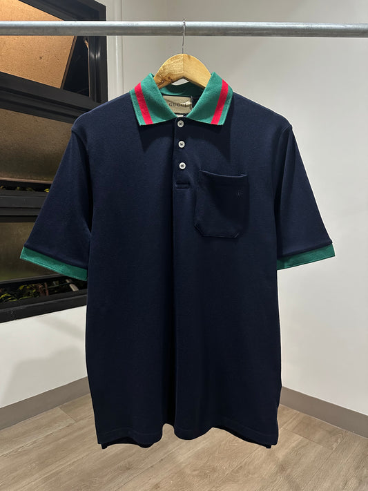 Gucci Cotton Piquet Polo Shirt