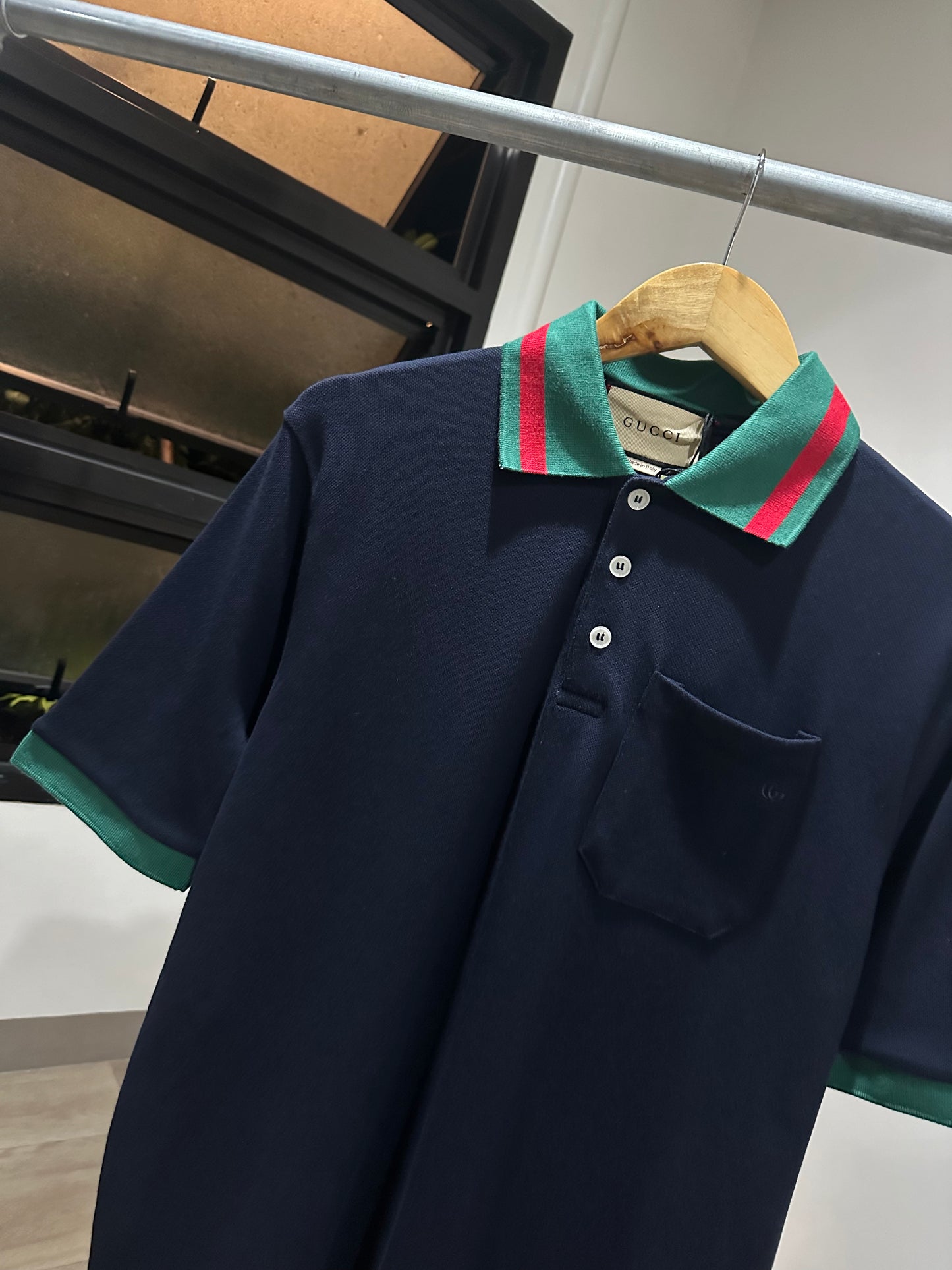 Gucci Cotton Piquet Polo Shirt