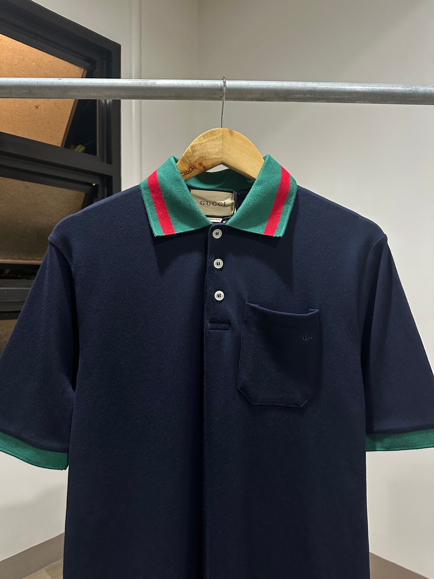 Gucci Cotton Piquet Polo Shirt