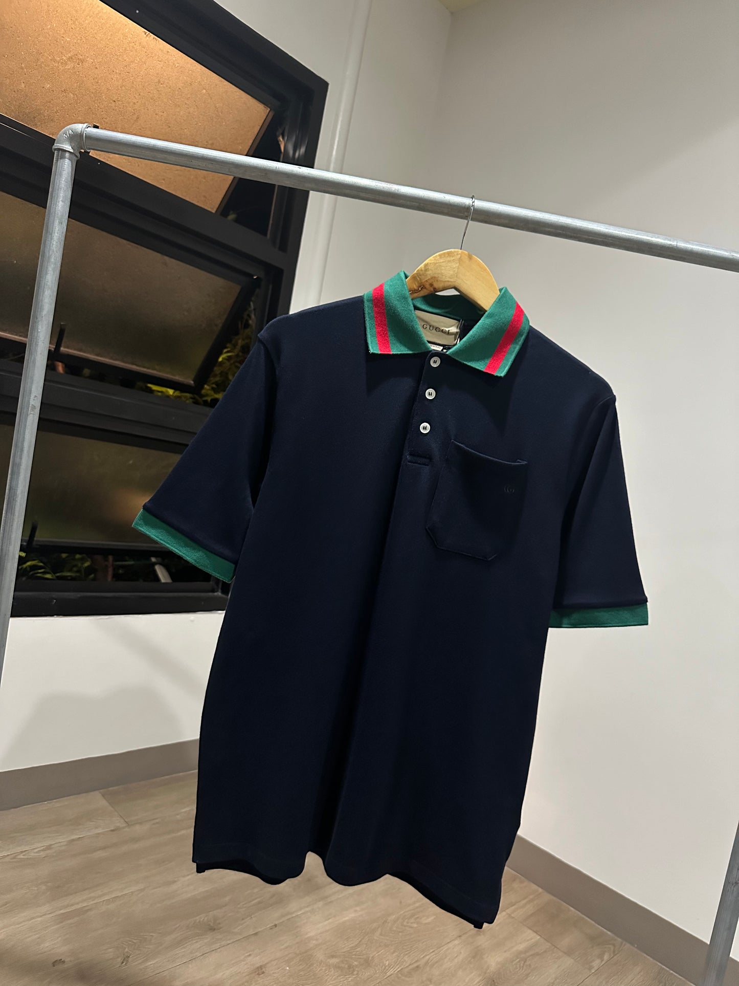 Gucci Cotton Piquet Polo Shirt