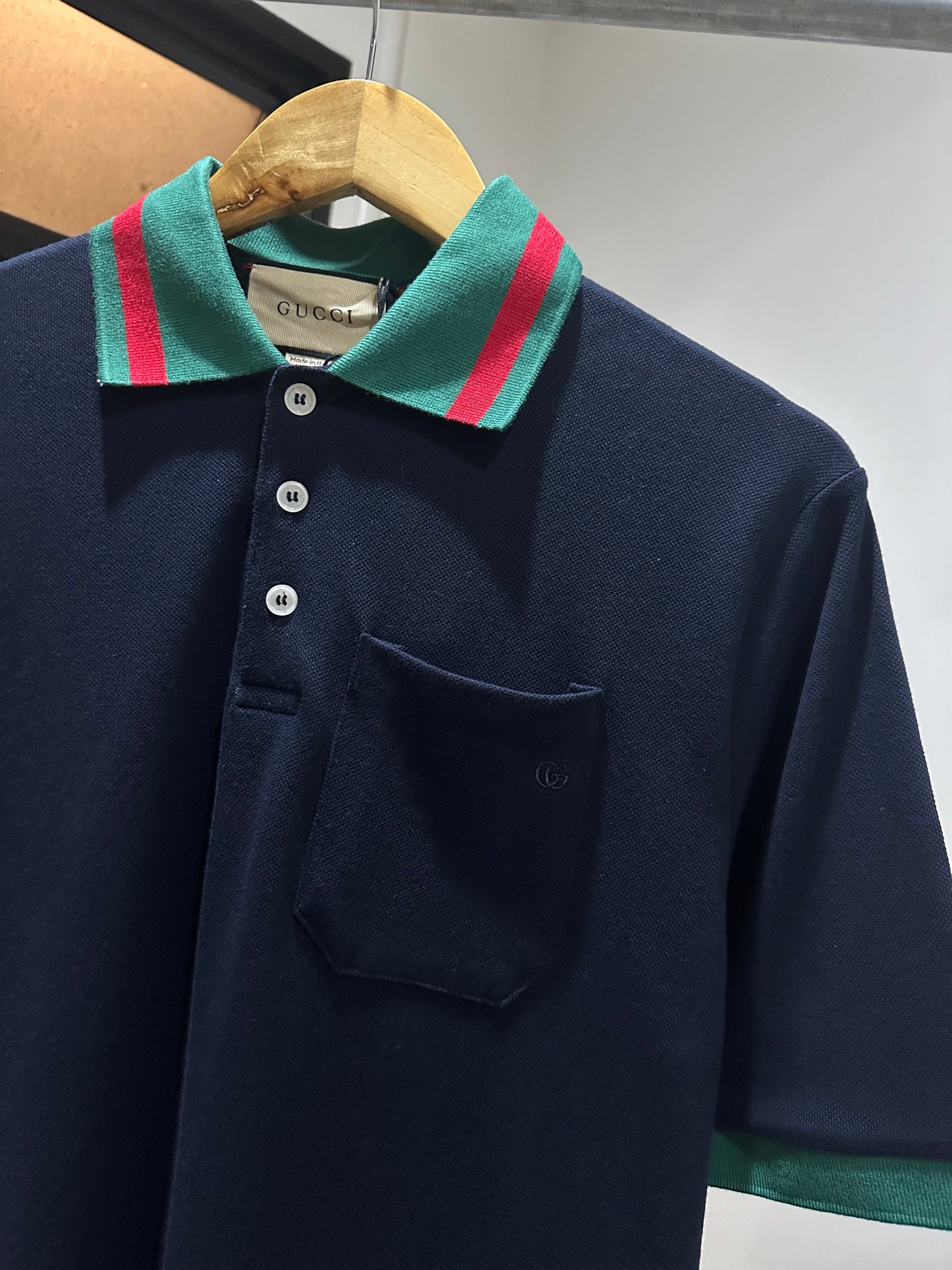 Gucci Cotton Piquet Polo Shirt