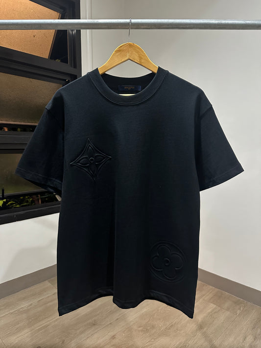 Louis Vuitton Embossed Logo T-Shirt (Black)