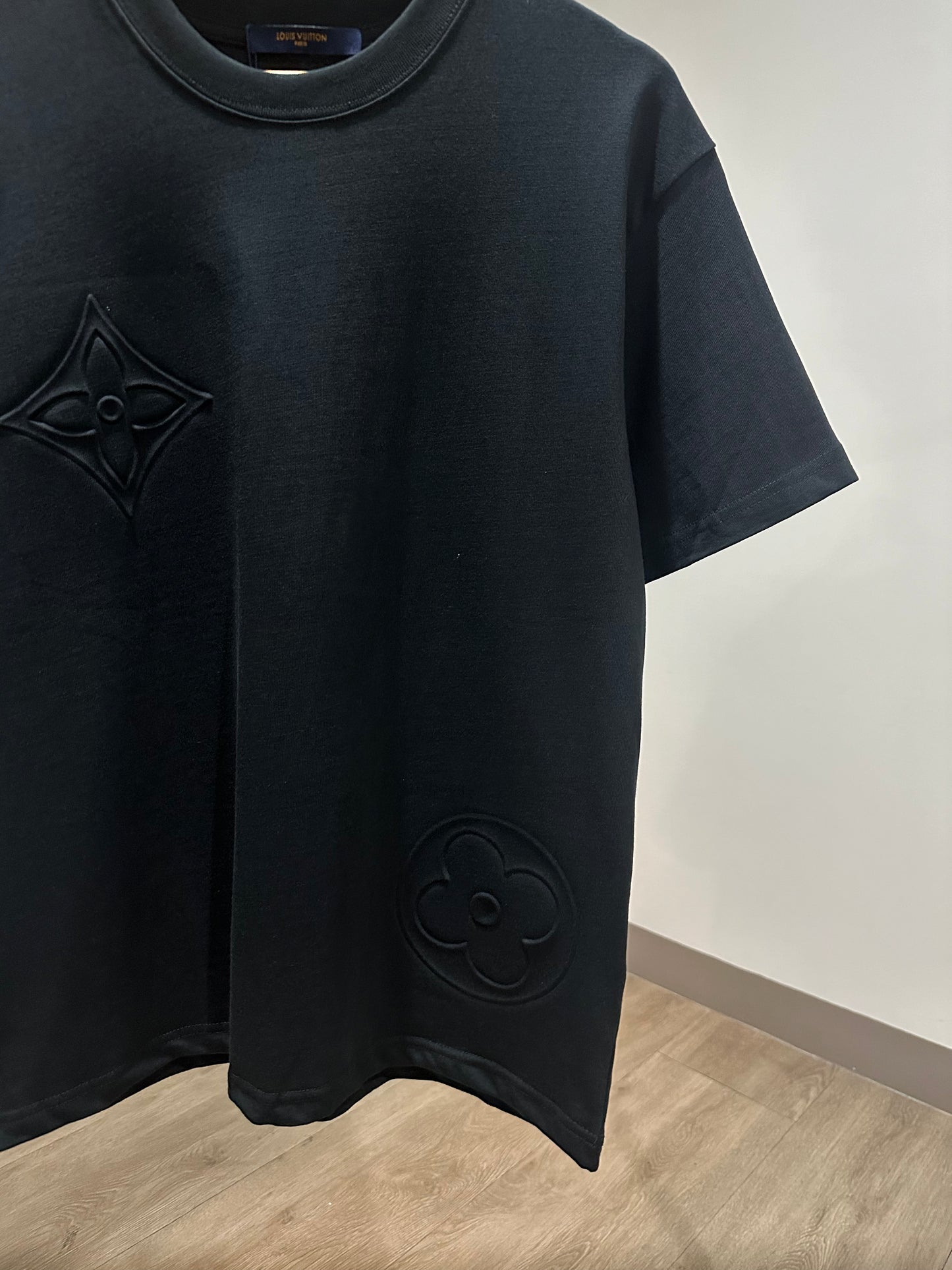 Louis Vuitton Embossed Logo T-Shirt (Black)