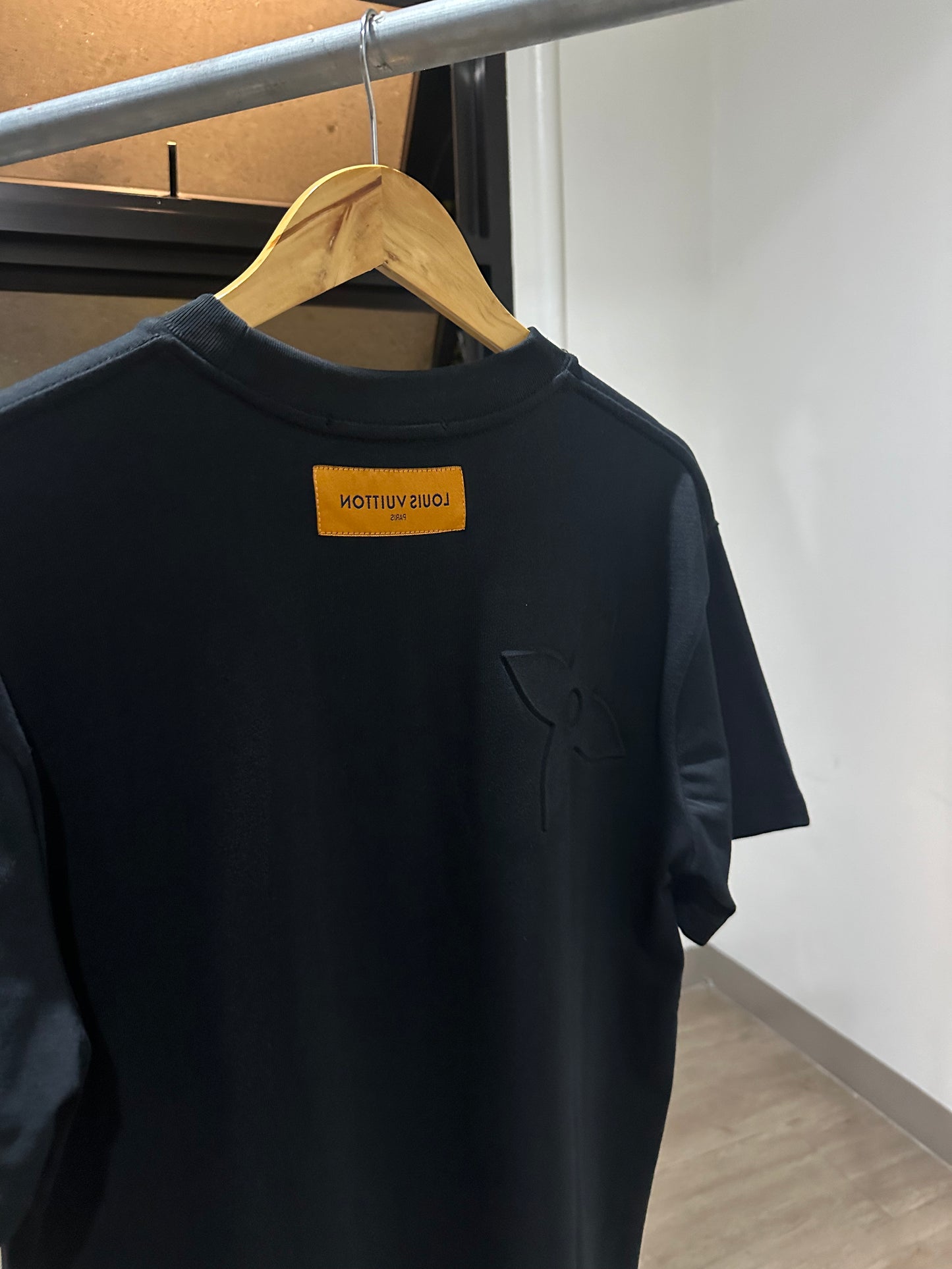 Louis Vuitton Embossed Logo T-Shirt (Black)