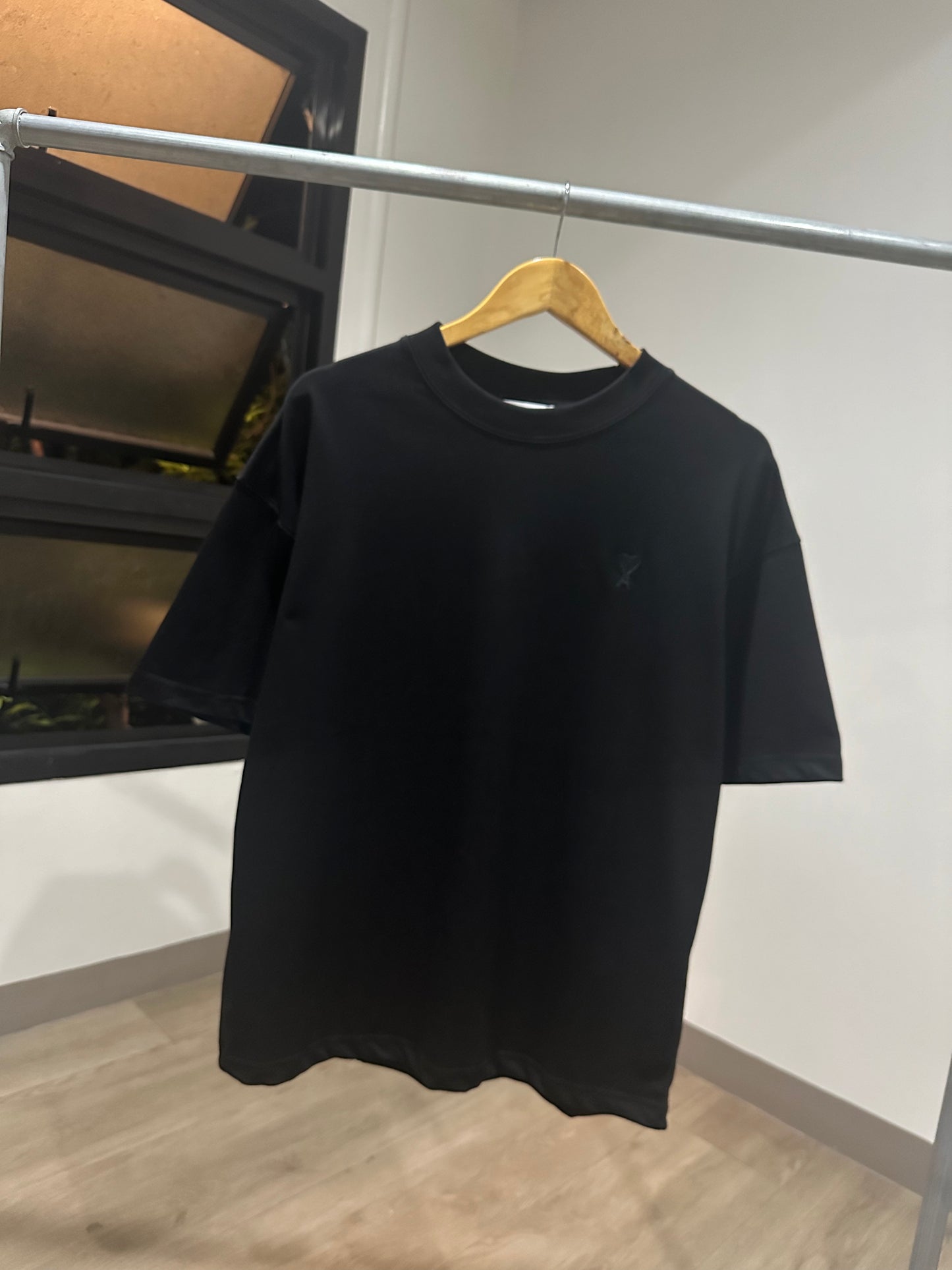 AMI Paris Oversized T-Shirt (Black)