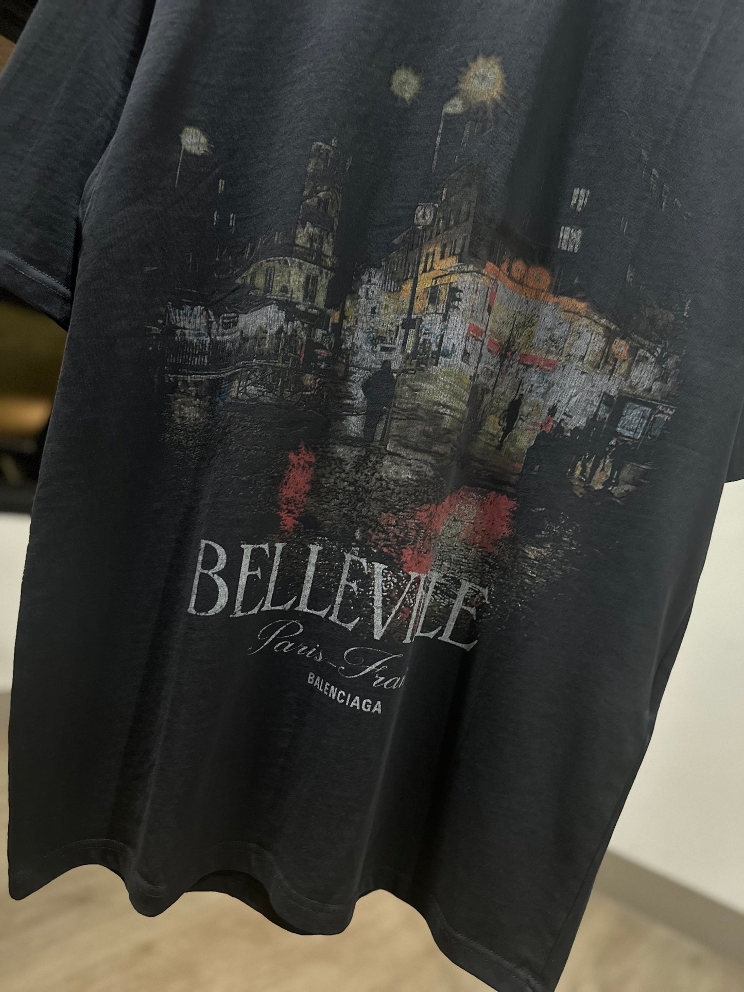 Balenciaga Belleville T-Shirt (Vintage Black)