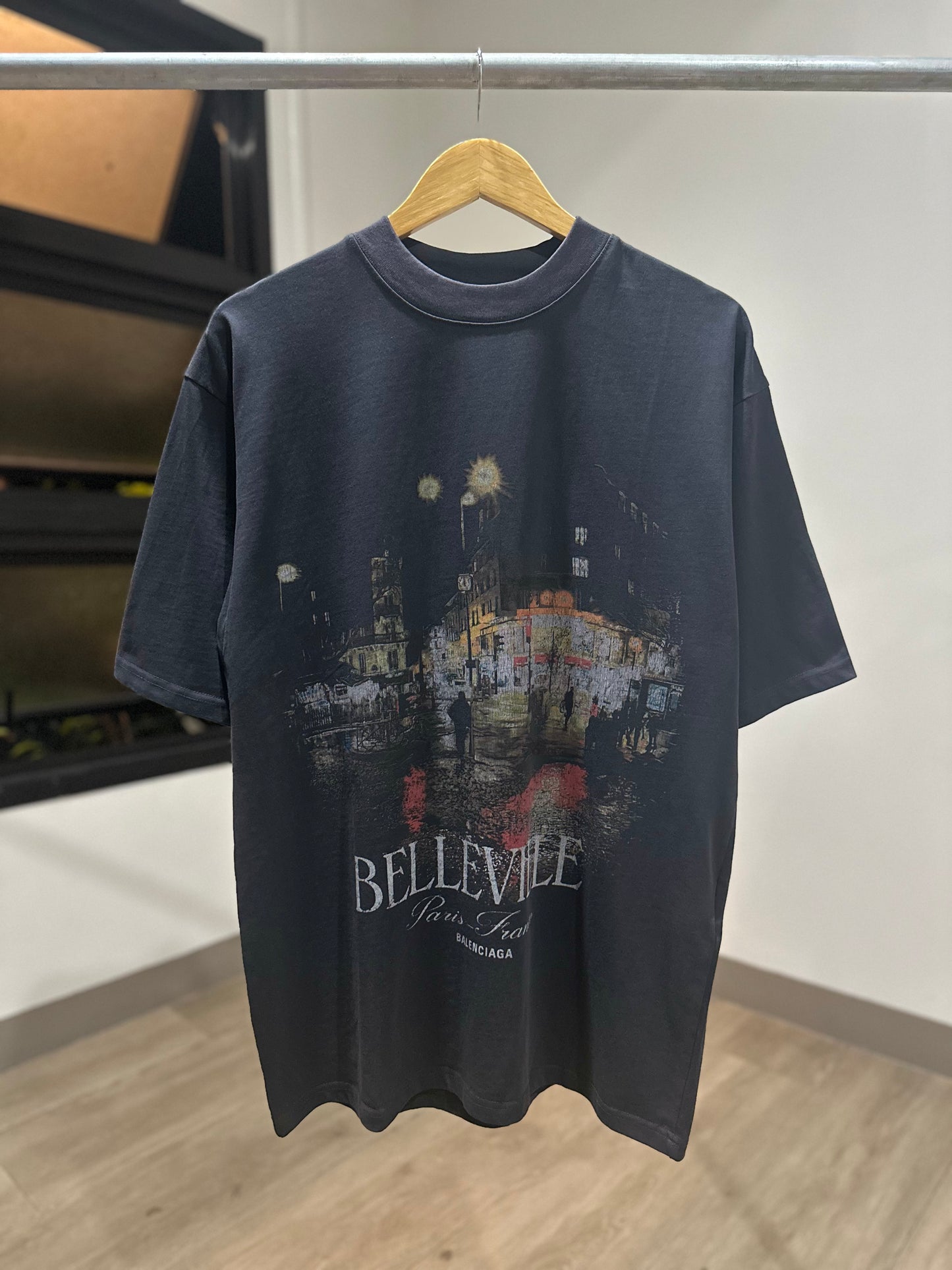 Balenciaga Belleville T-Shirt (Vintage Black)