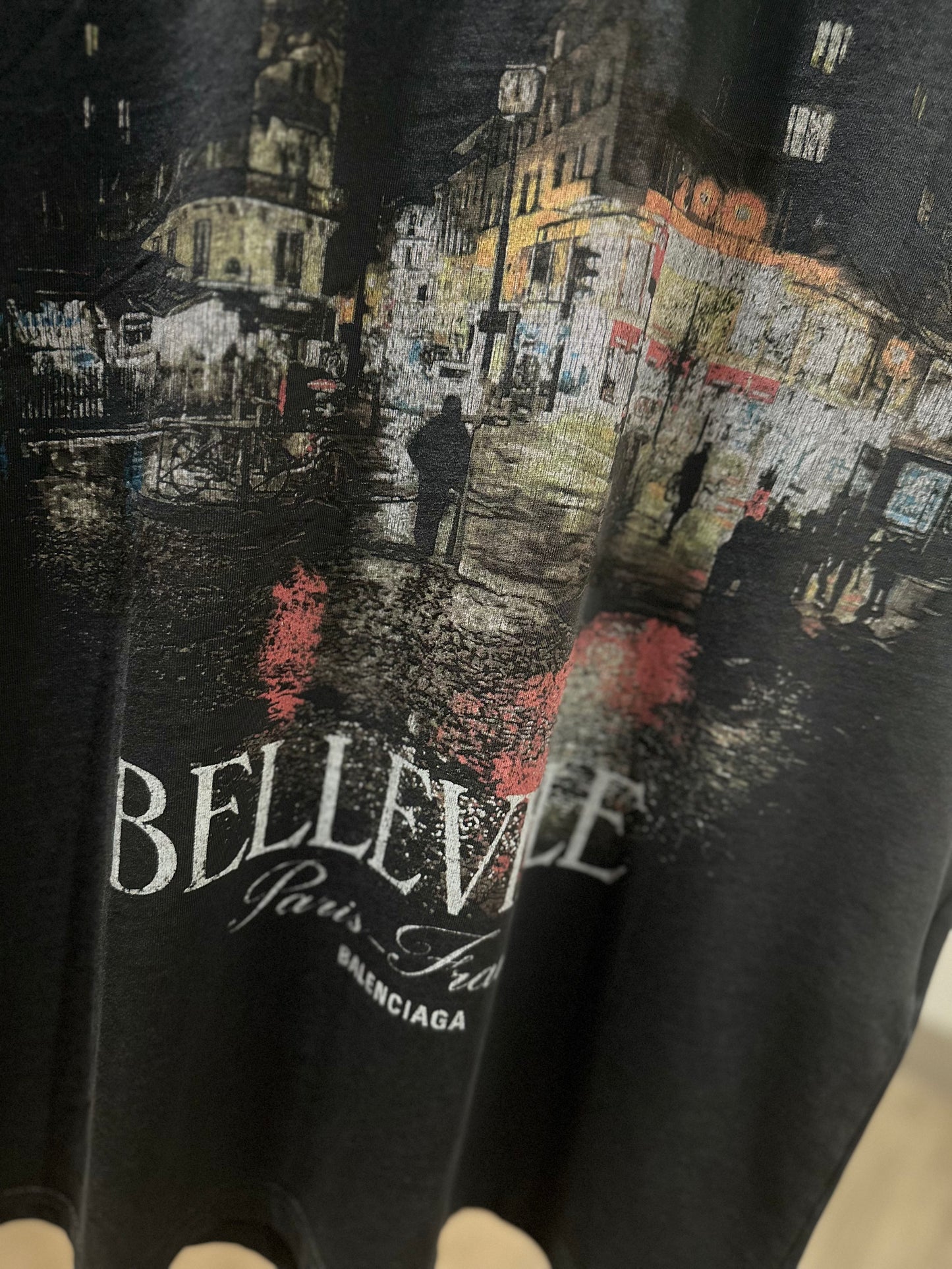 Balenciaga Belleville T-Shirt (Vintage Black)