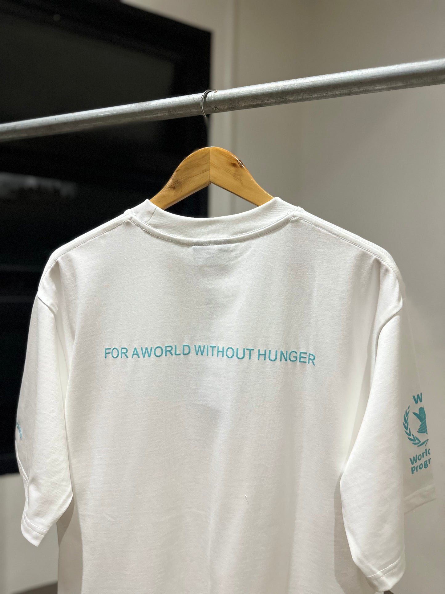 Balenciaga WFP T-Shirt (White/Teal)