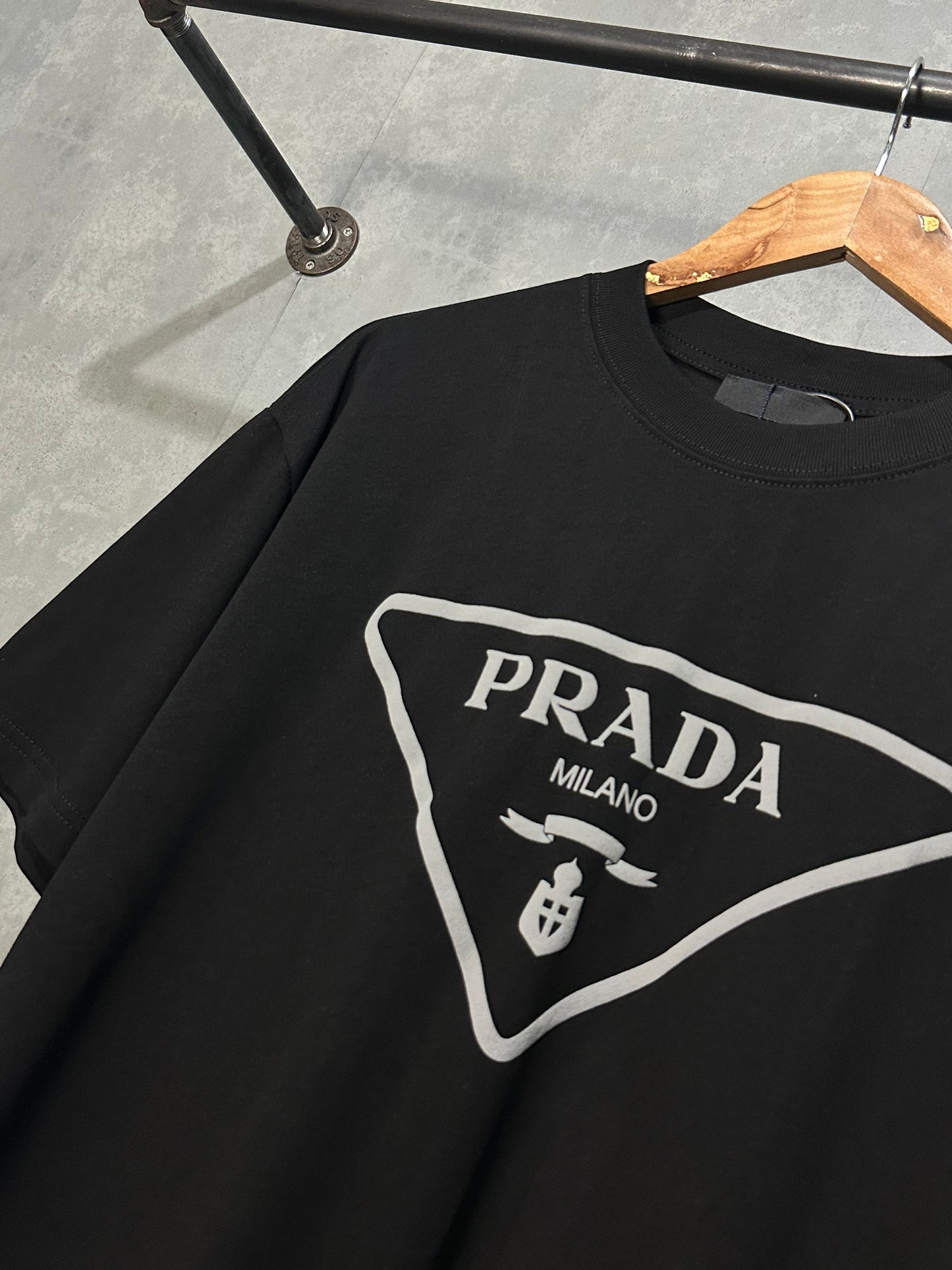 Prada Milano T-Shirt (Black)