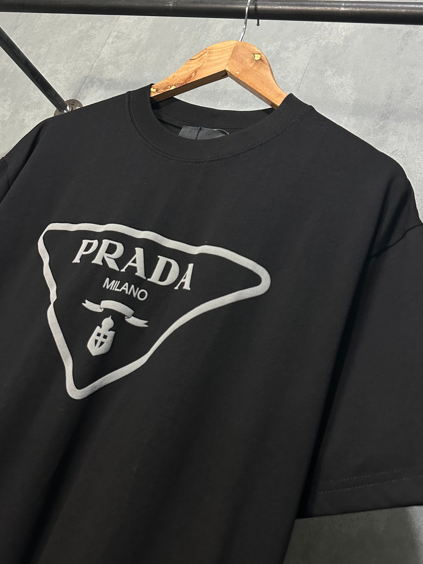 Prada Milano T-Shirt (Black)