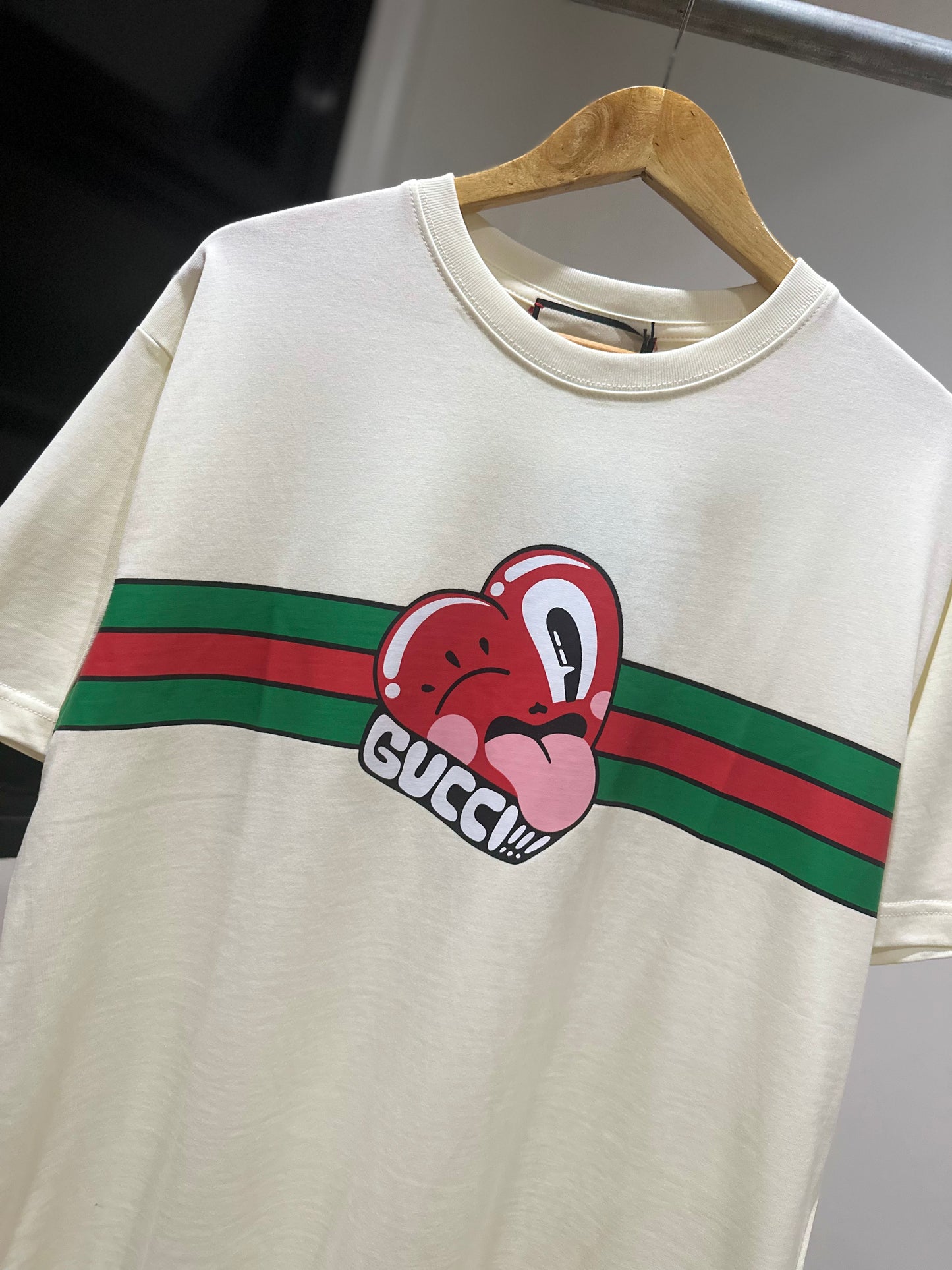 Gucci Cotton Jersey T-Shirt (Cream)