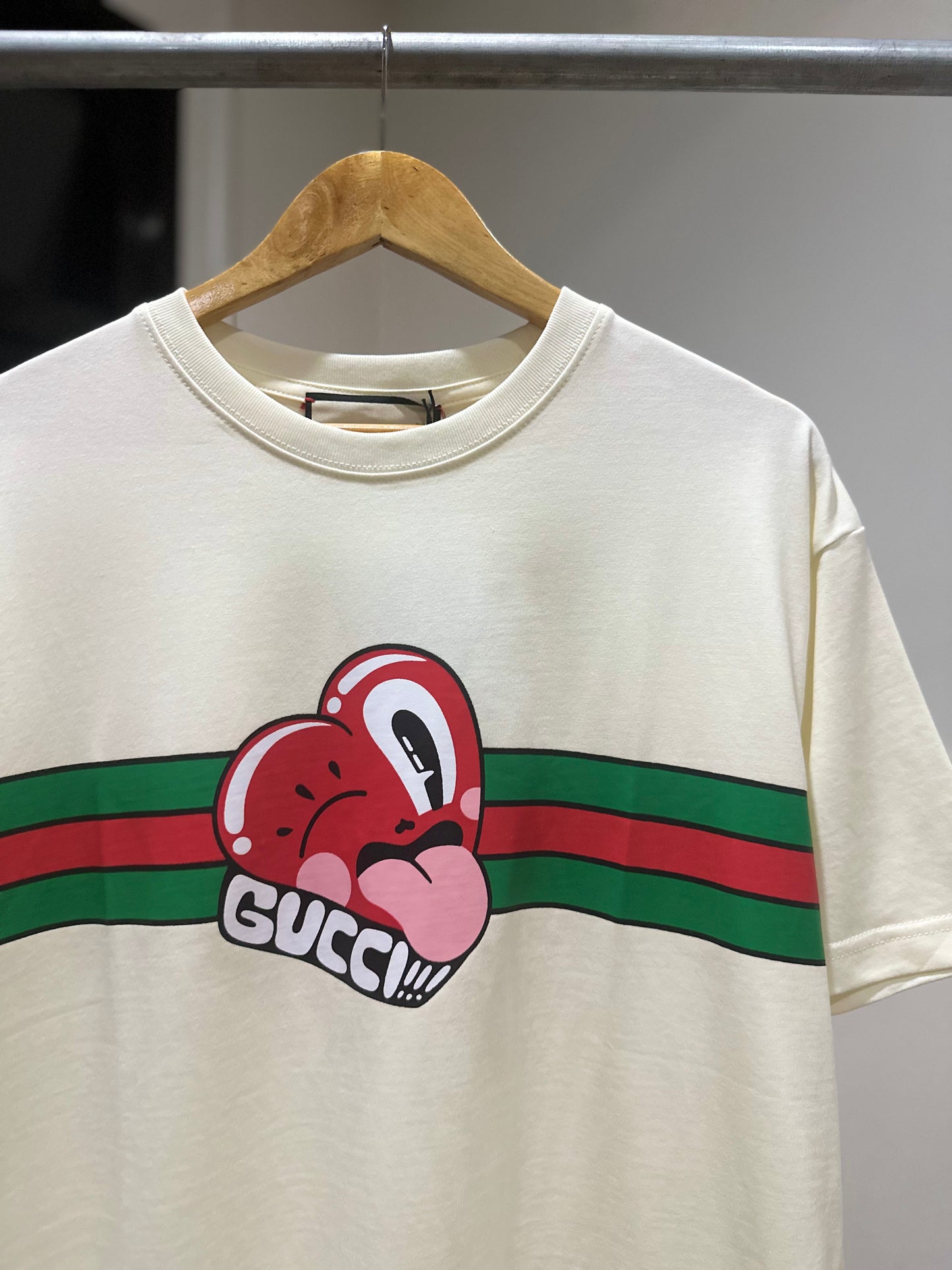 Gucci Cotton Jersey T-Shirt (Cream)