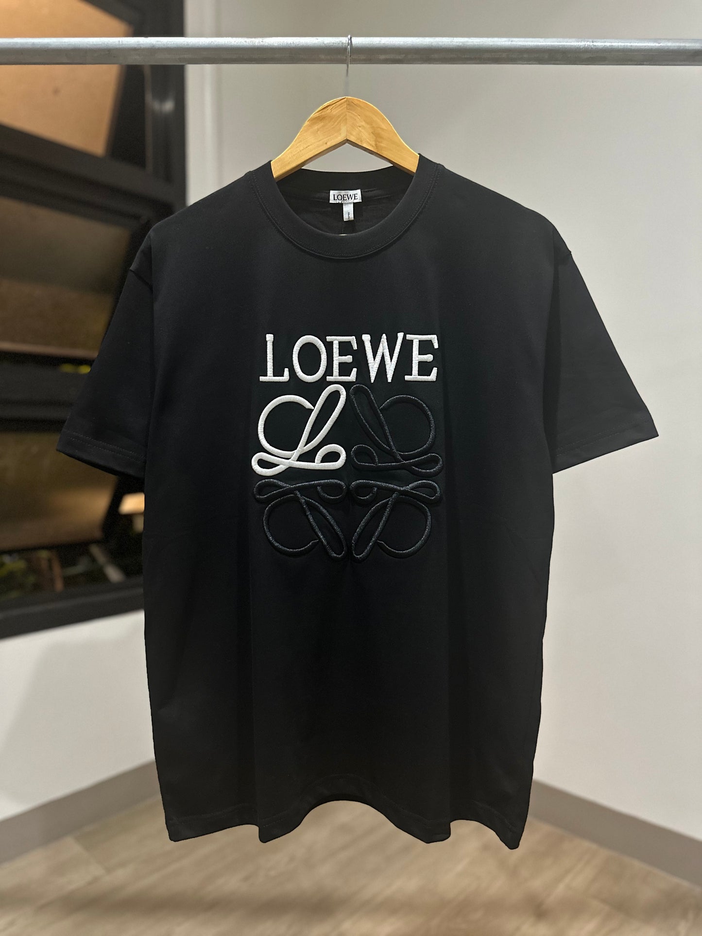 Loewe Relaxed Fit Cotton T-Shirt (Black)