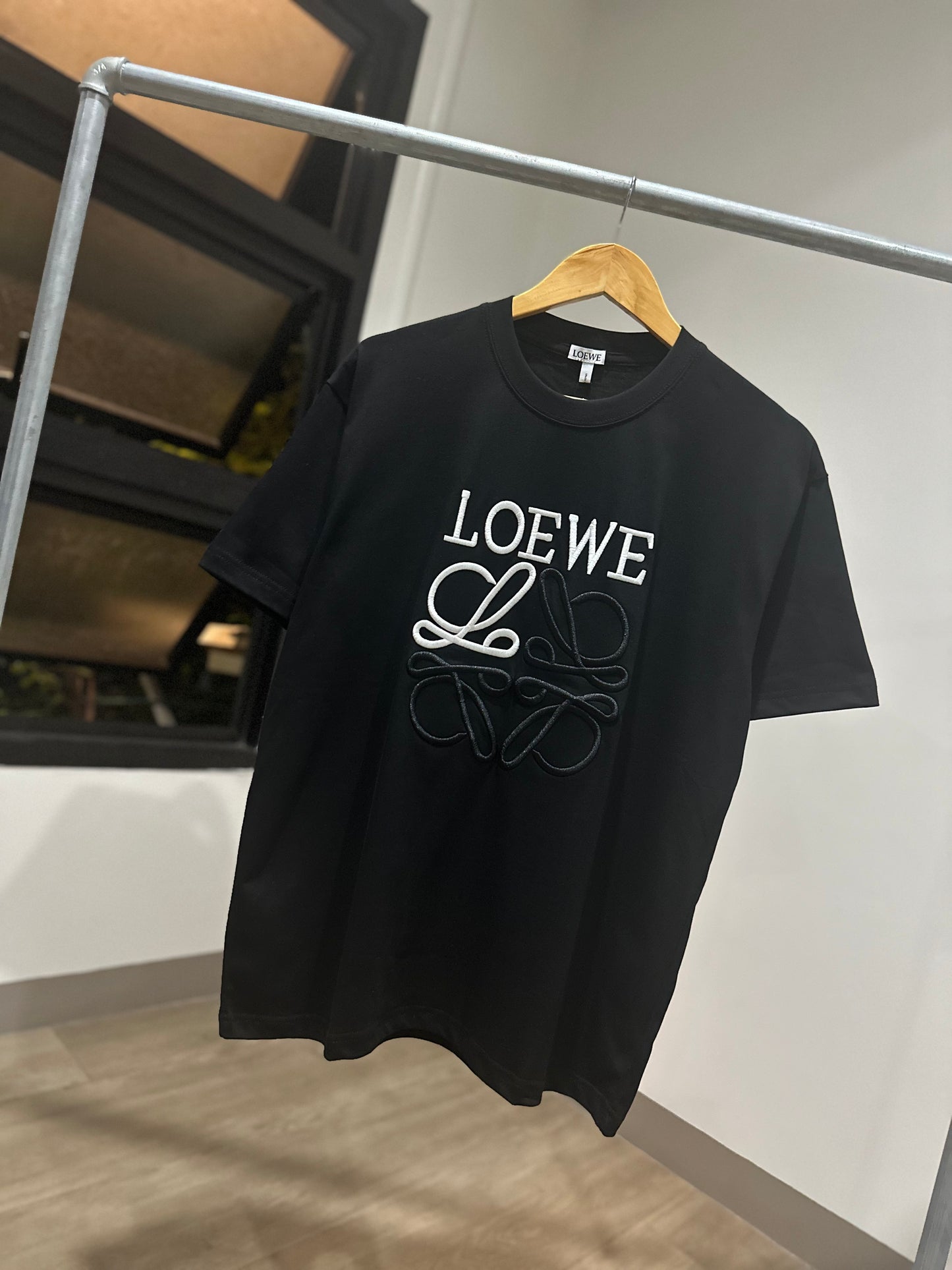 Loewe Relaxed Fit Cotton T-Shirt (Black)